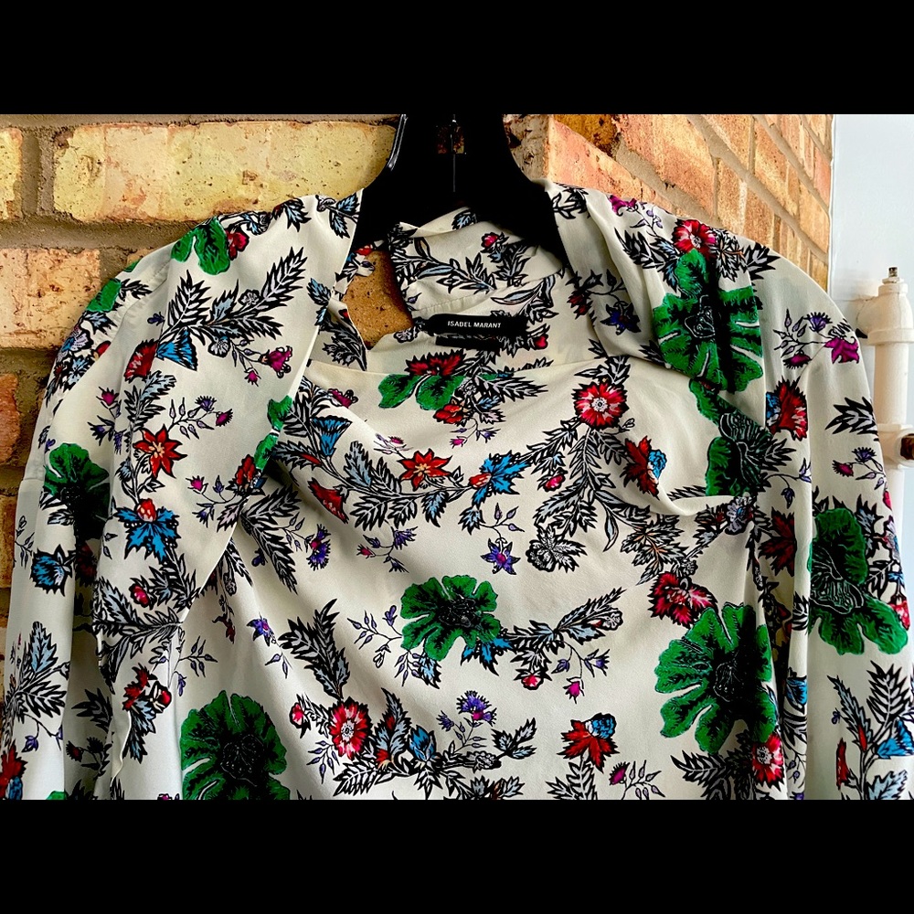 Beautiful Isabel Marant silk blouse, worn once.